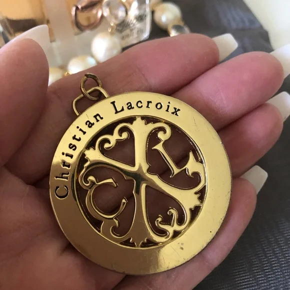 Christian Lacroix Pendant. Extremely rare